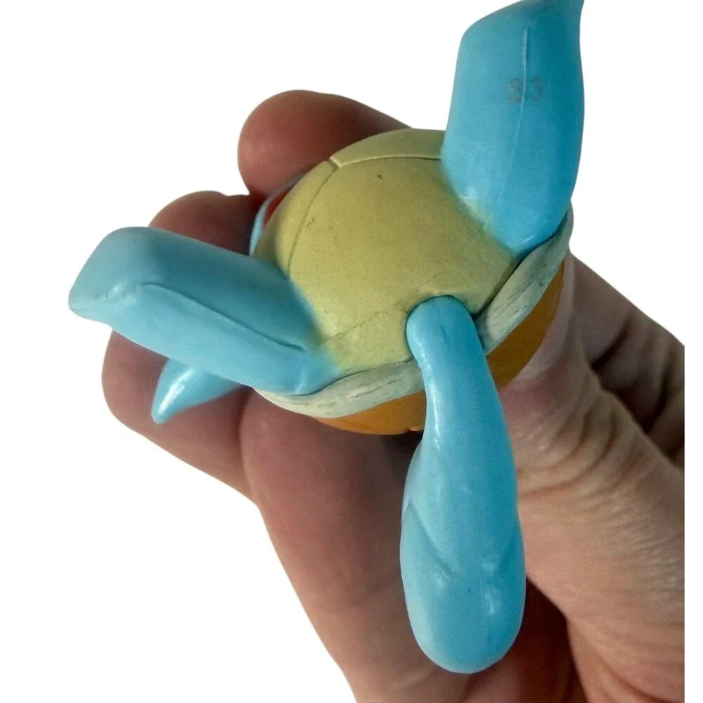 Squirtle Pokemon Sitting Winking WCT Figure Wicked Cool Toys - 1.5